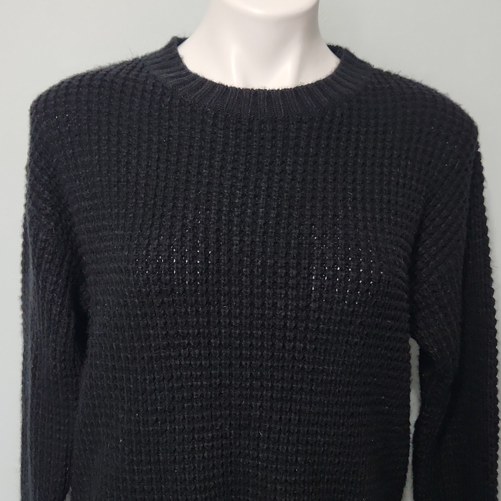 Fashion Black Acrylic Sweater - Picture 3 of 13
